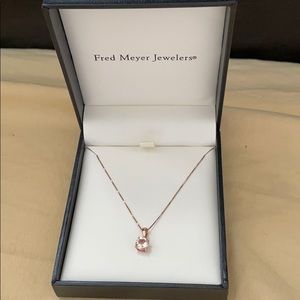 Fred Meyer Rose Gold Necklace